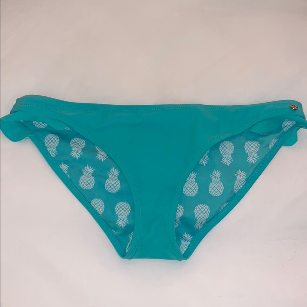 Turquoise Bikini Bottoms (Reversable)